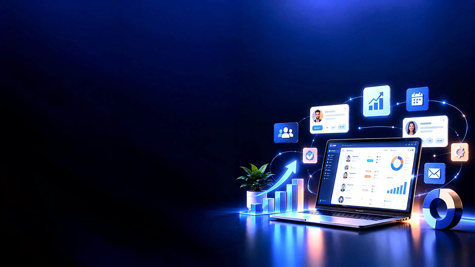 CRM software development banner