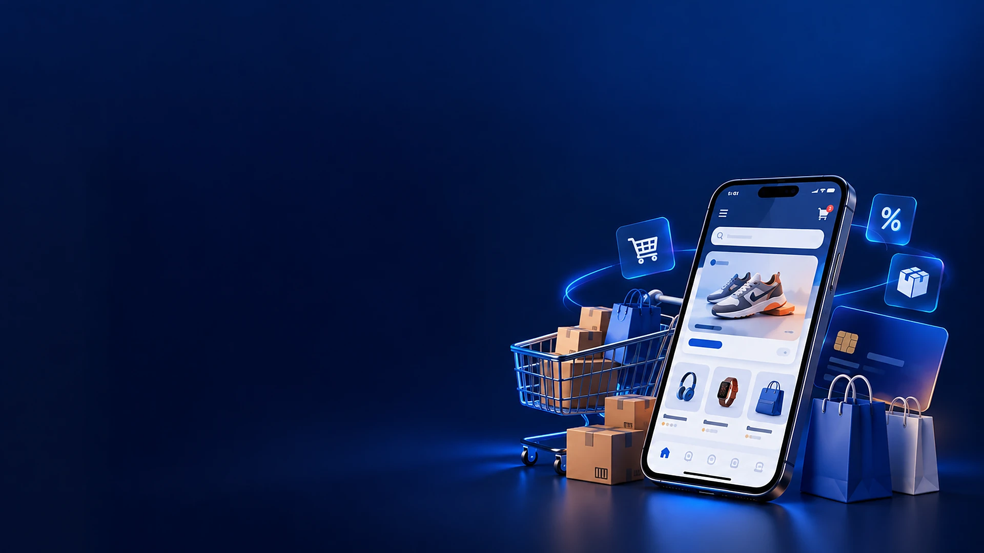 Ecommerce app development banner
