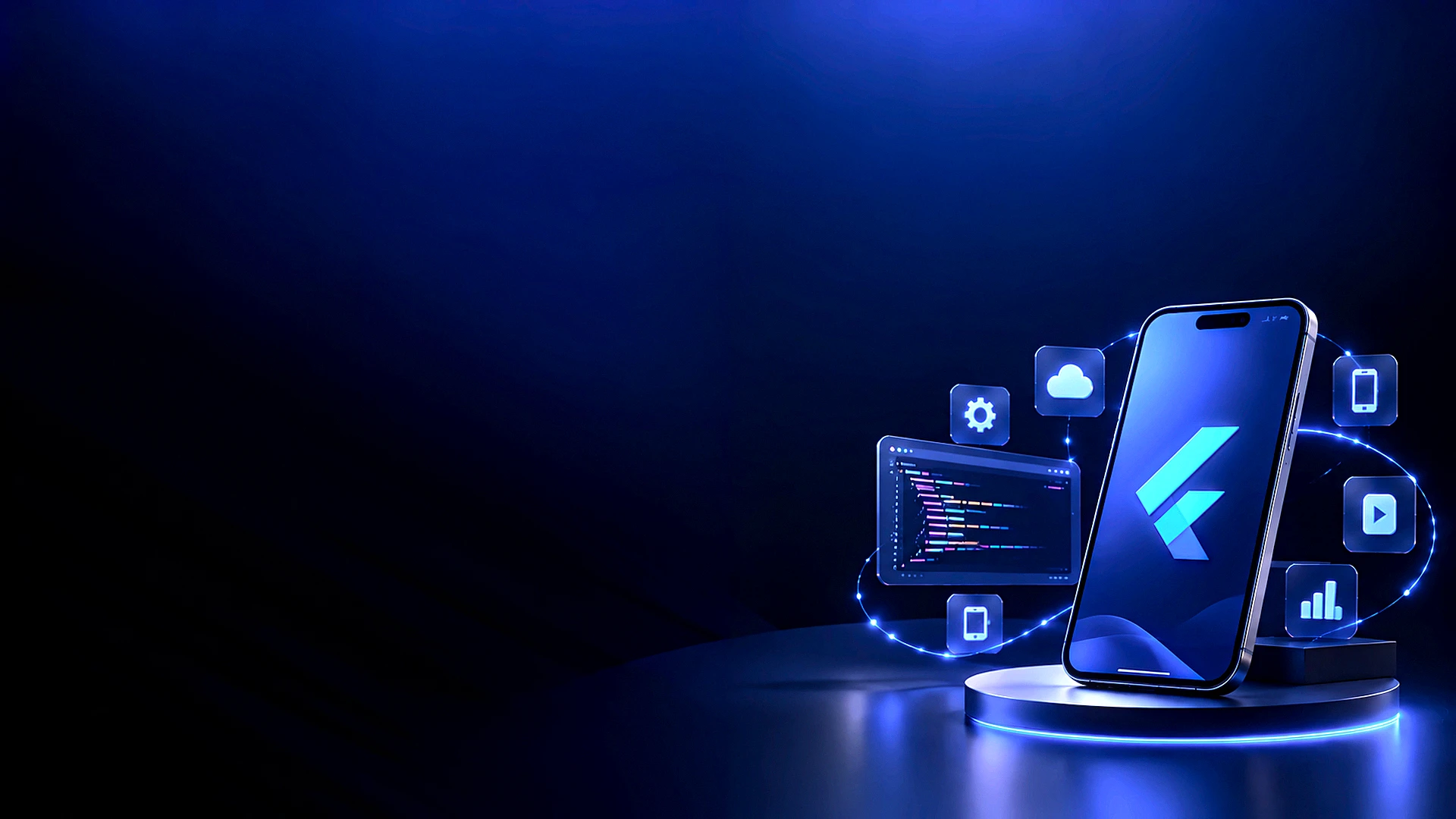 Flutter app development banner