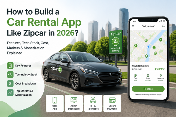 Build a Car Rental App Like Zipcar